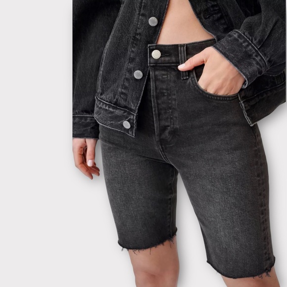 NWT Aritzia Yoko Bermuda Short Denim Forum - Picture 3 of 13